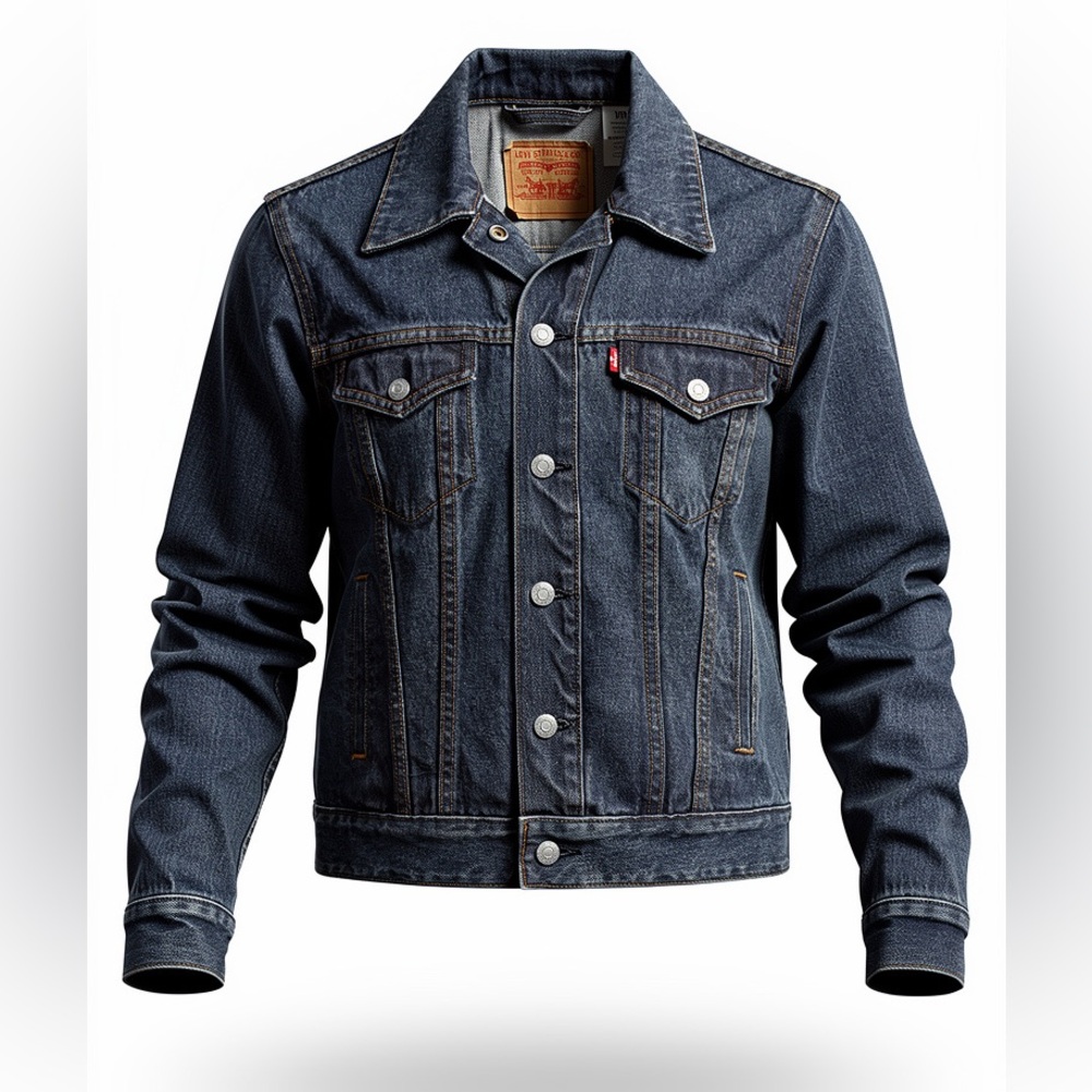 Levi's Men's Dark Indigo Denim Jacket